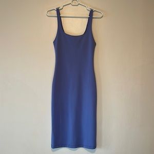 Zara slim fit dress, size Medium. The cut is the same in front and back.
